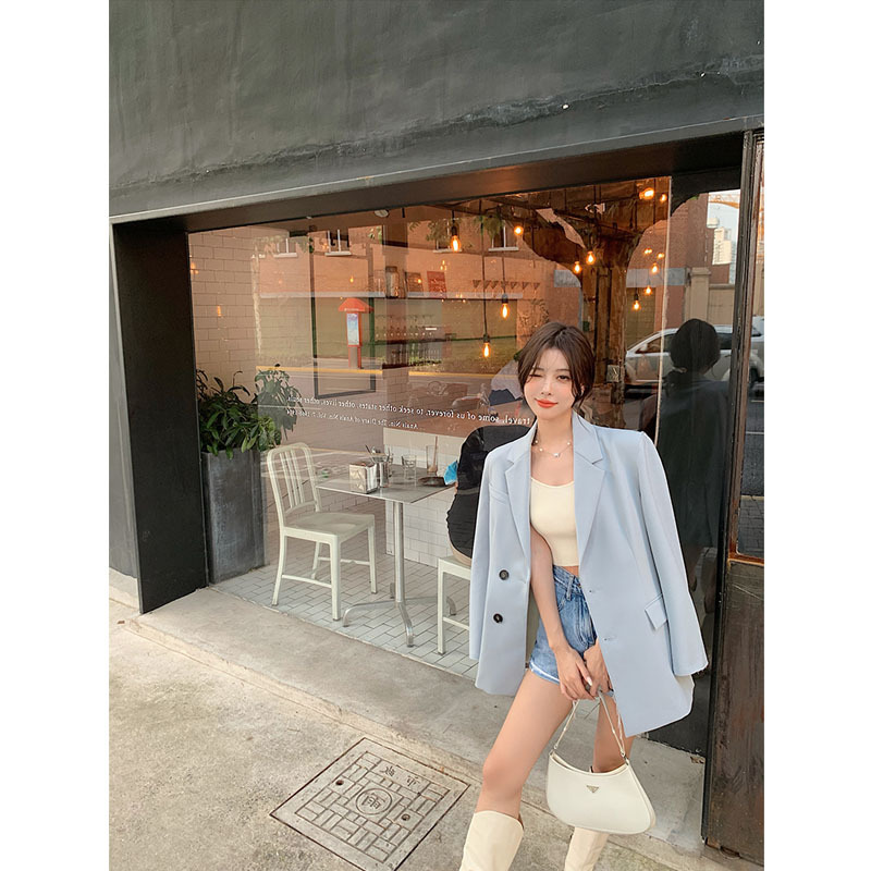 Women's Suit Jacket Small Korean Style Loose Suit