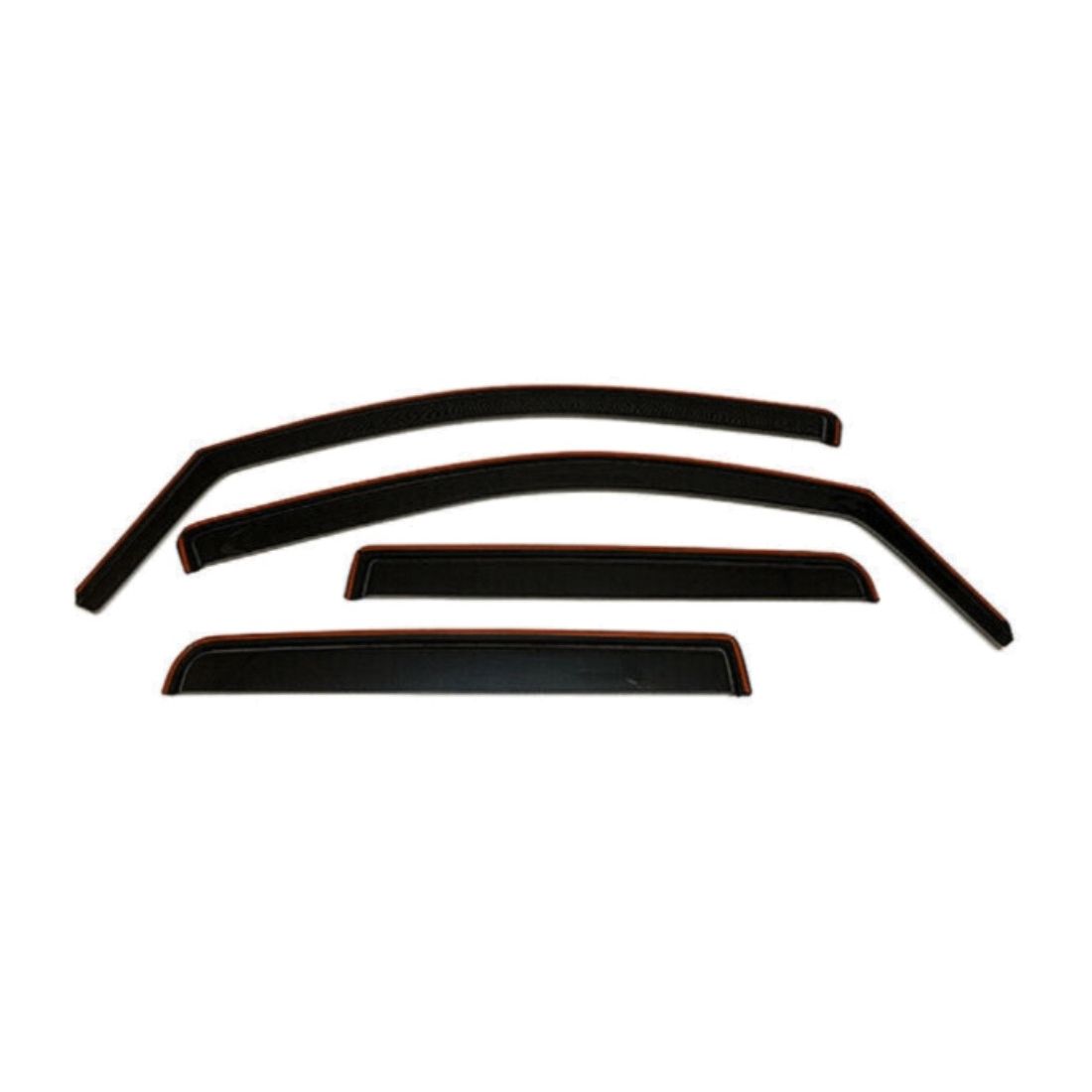 IN-CHANNEL Smoke Window Visor Sun Vent Guard For N Issan 2004-2015 Titan Crew Cab
