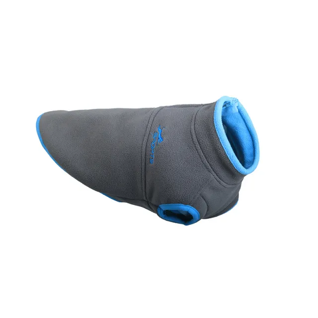 Pure Color Thick Polar Fleece Pet Sweater Grey - Shop at LoveMi