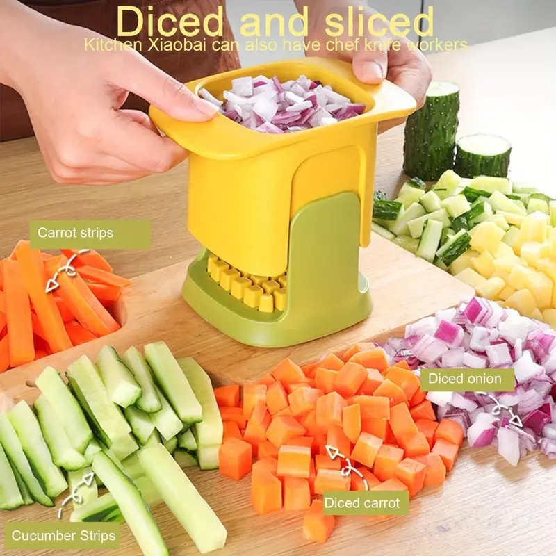 Multi Functional Manual Vegetable Chopper And Fruit Slicer - Suitable For... 4