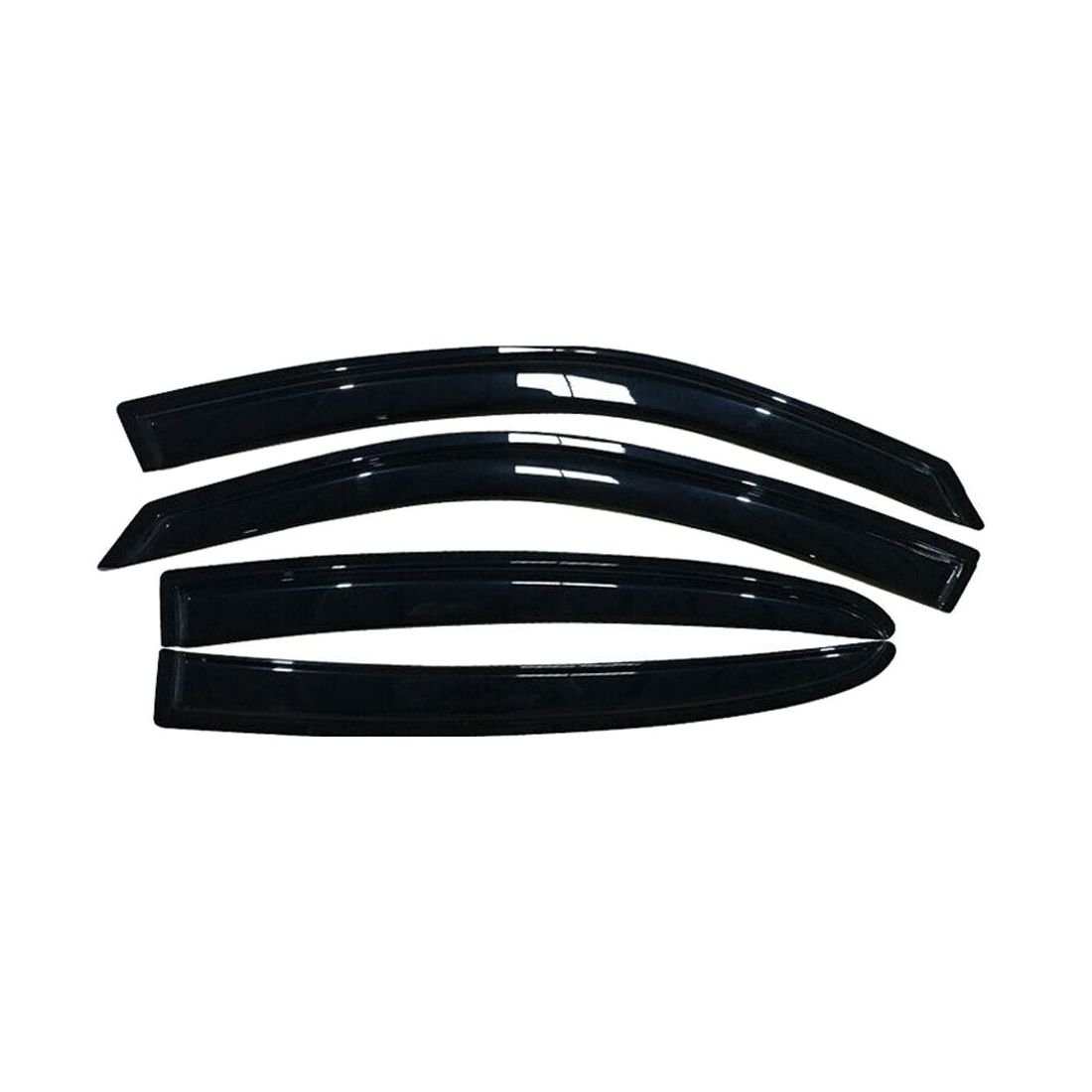 Fits 11-23 Dodge Charger Acrylic Window Visors Sun Rain Guard Deflector 4PCS