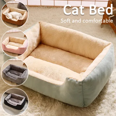 Bed for Cats Pet Products Warm Cushions Kitten Goods
