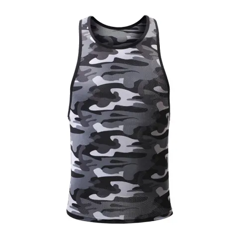 Men's Vest Mesh Camouflage Personalized Sports
