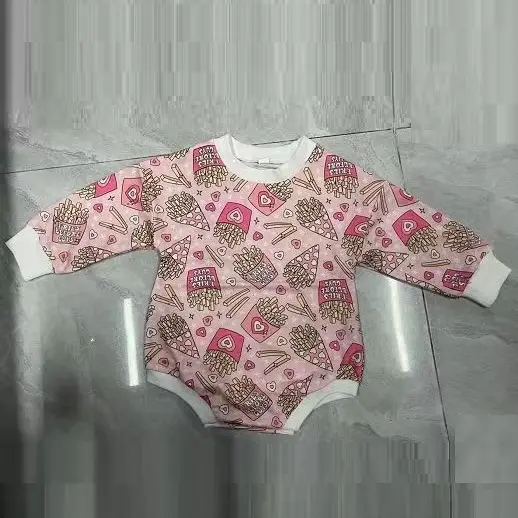 Autumn Children's Middle And Big Children's New Cotton Printed Jumpsuit