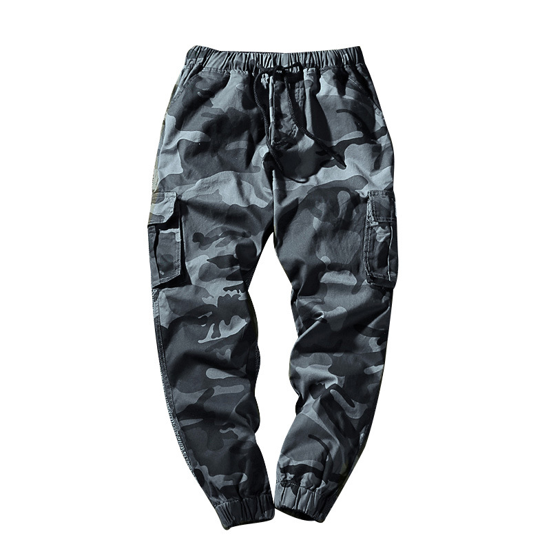 Camouflage Overalls Men's Loose And Casual Feet