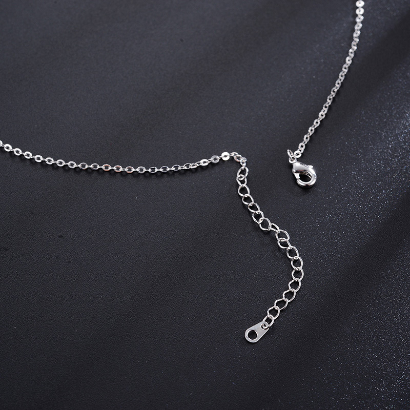 Ladies Copper European And American Temperament Female Retro Clavicle Chain