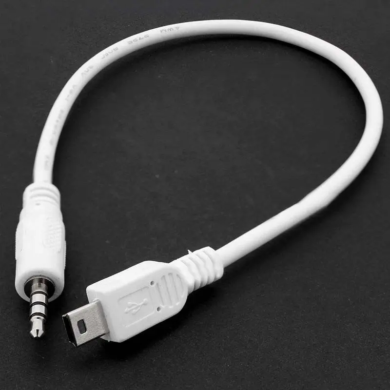 Car USB To 3.5MM Male Audio Adapter