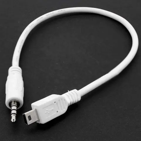 Car USB to 3.5MM Male Audio Adapter Cable