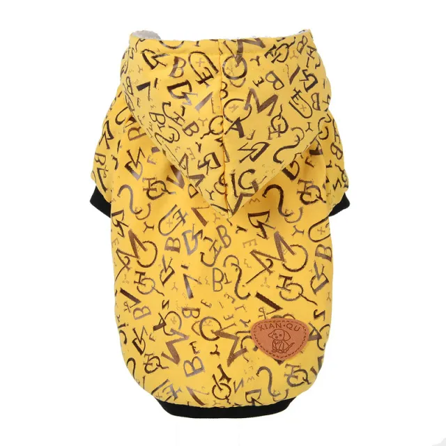Small Dog Pet Cotton Clothing Yellow - Shop at LoveMi