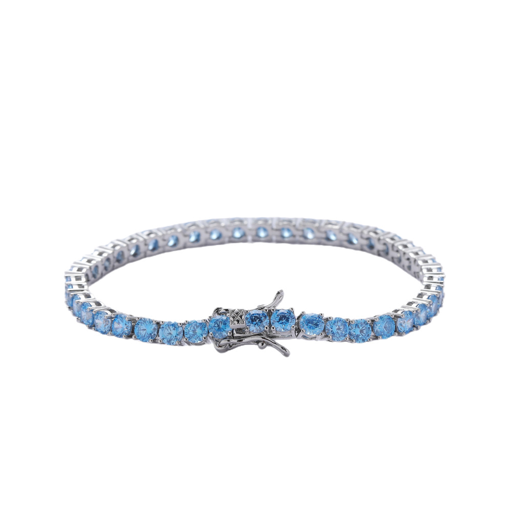 European And American Hip-hop Tennis Bracelet