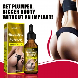 EELHOE Butt Essential Oil, Lift Firming Buttocks Massage Buttocks Moisturizing Treatment Essential Oil