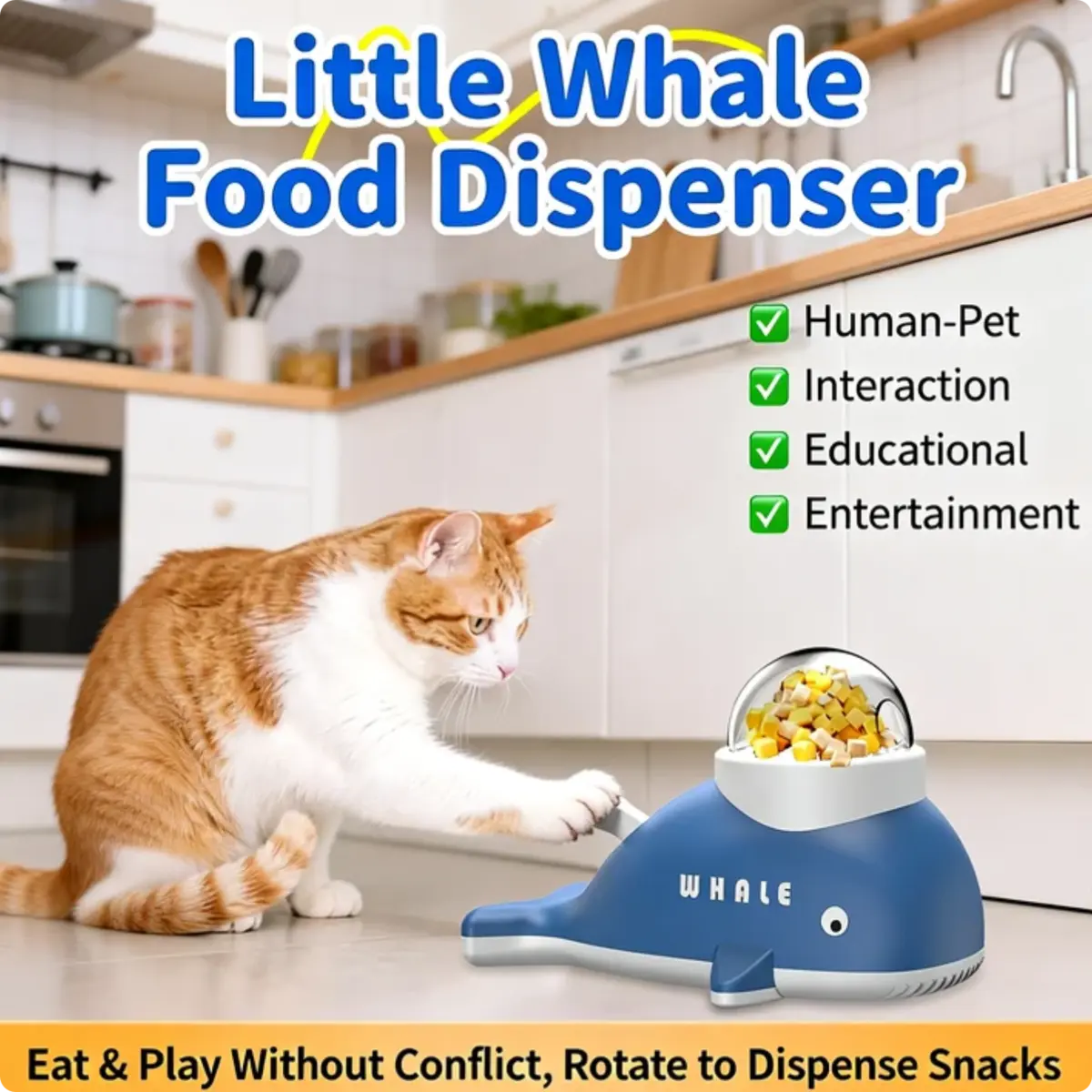 Interactive Treat Dispensing Toy