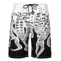 Men's Beach Pants Casual Shorts Octopus Plus Size Sweatpants - 10Style-Xl - View 1