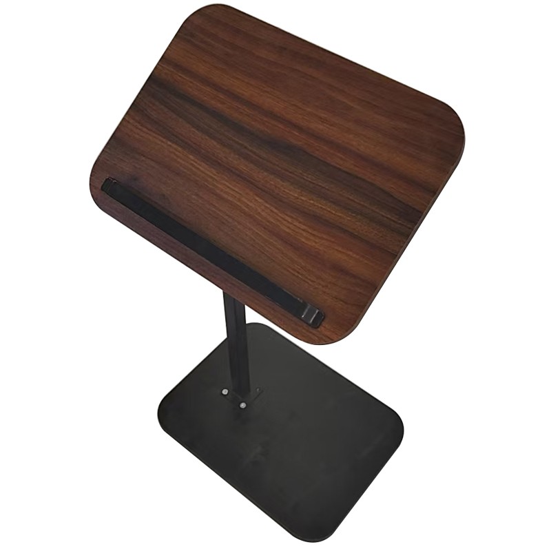 C-Shaped Adjustable Flip Tabletop Sofa Side End Table Coffee Laptop Room — image 9