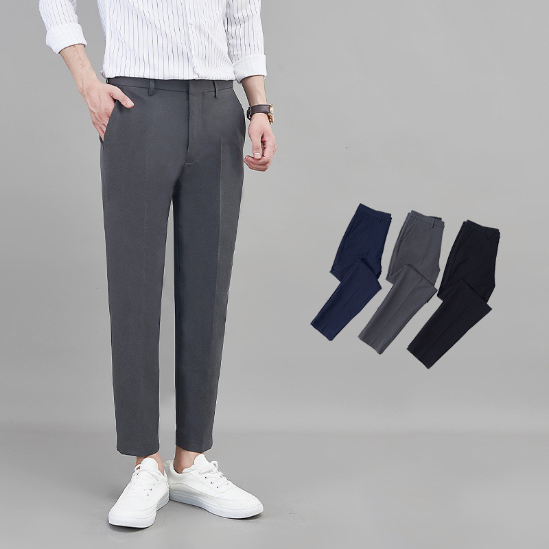 Title 3, Mens Autumn And Winter Trendy Suit Pants. Stay...