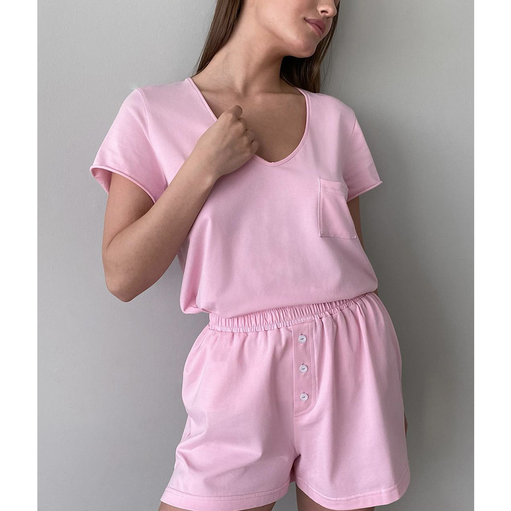 Title 3, Conjunto de pijama con pantalones cortos con cu...