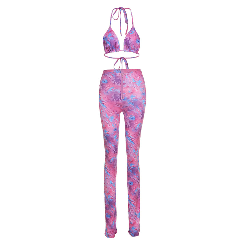 Title 9, Fashion sexy snake print sports suit