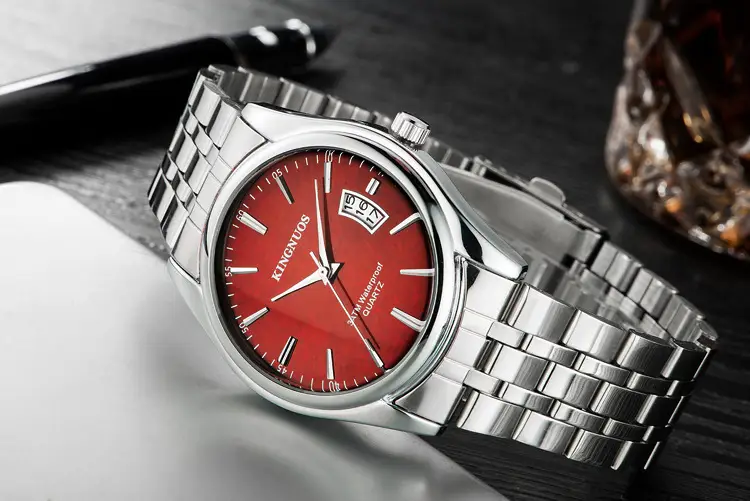 Fashion Steel Band Men's Waterproof Quartz Watch