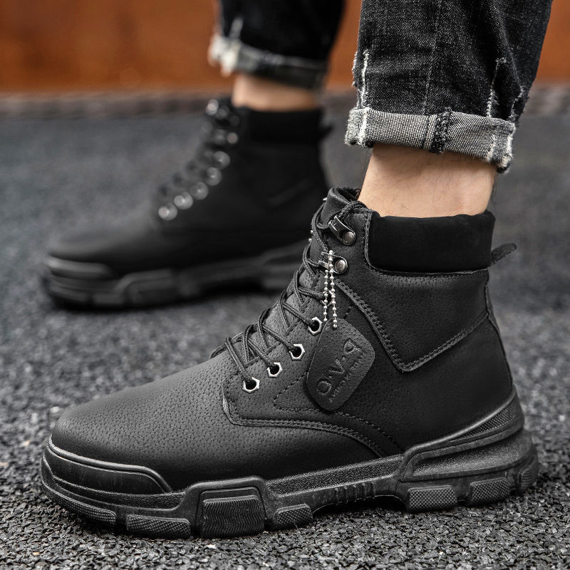 Title 3, Mens Tooling British Style Retro Boots, durabl...