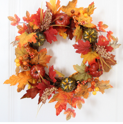 Berry Maple Wreath