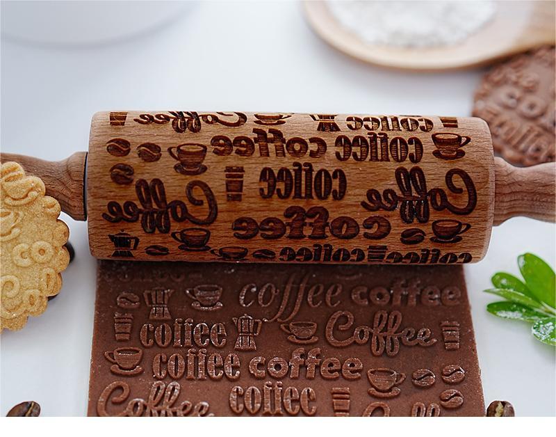 Coffee bean rolling Pin