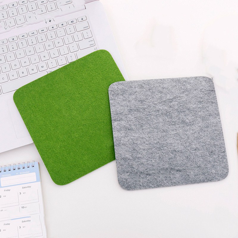 Office Computer Desk Home Solid Color Mouse Pad