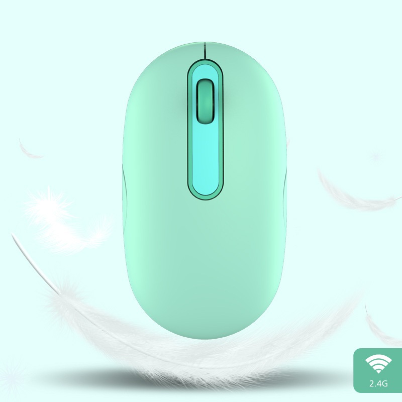 With Receiver, Solid T12 2.4G Bluetooth Wireless Mouse