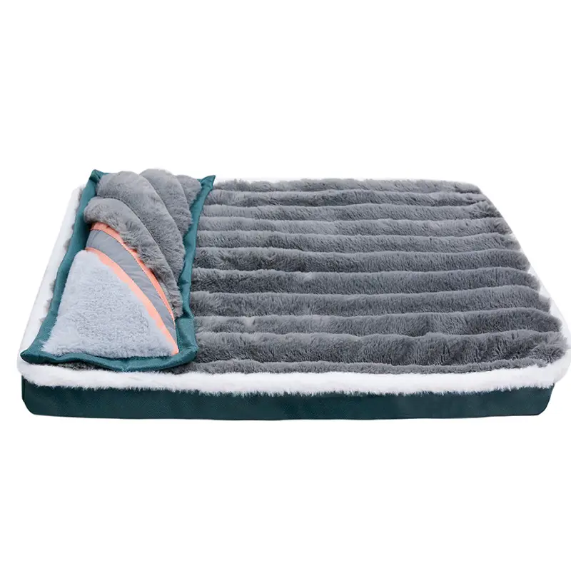 Dog Sleeping Mat Warm Pillow Anti-tear Pet Floor Mat