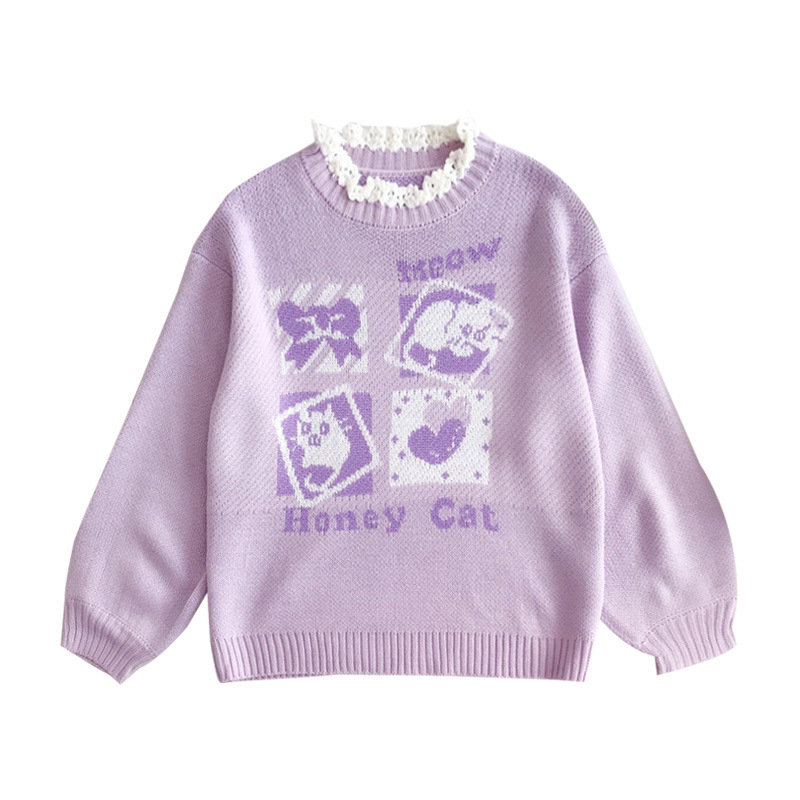 Title 1, Long sleeve cotton sweater