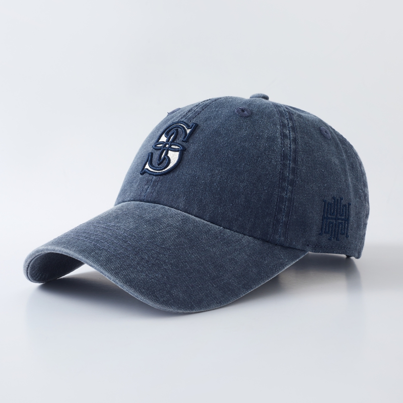 Washed 3D Embroidery Baseball Cap — image 5 of 14