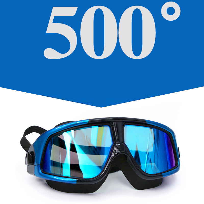 Title 2, Goggles Electroplating Waterproof Big Frame Tra...