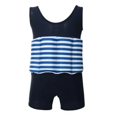 Buoyancy Swimsuit Children's Detachable Floating One piece Training Floating Swimsuit Blue - Shop at LoveMi