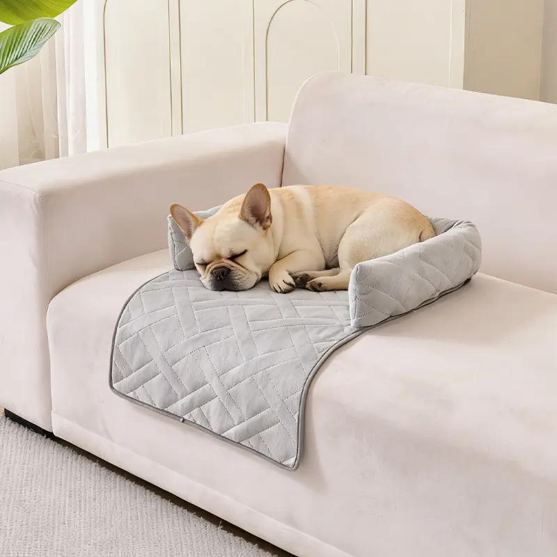 Calming Dog Bed For Sofa, Waterproof Pet