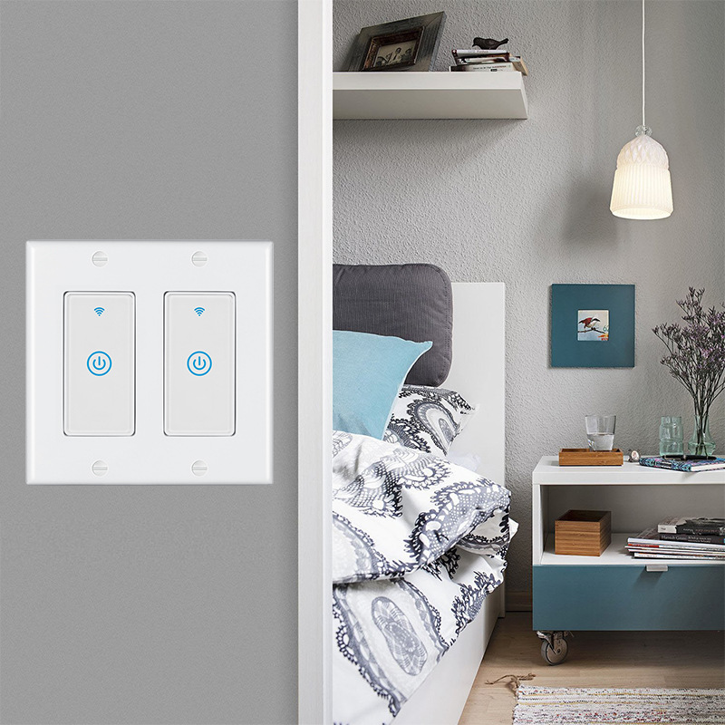 Title 3, Smart Wifi Switch US Standard 1-way Touch Duplex