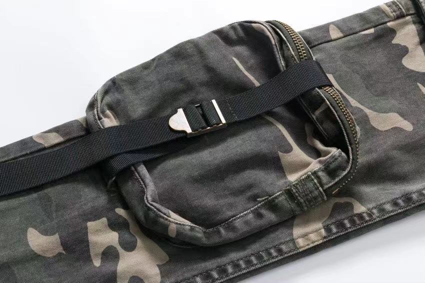 Title 5, Trendy Pocket Slim Camo-cargobroek voor heren