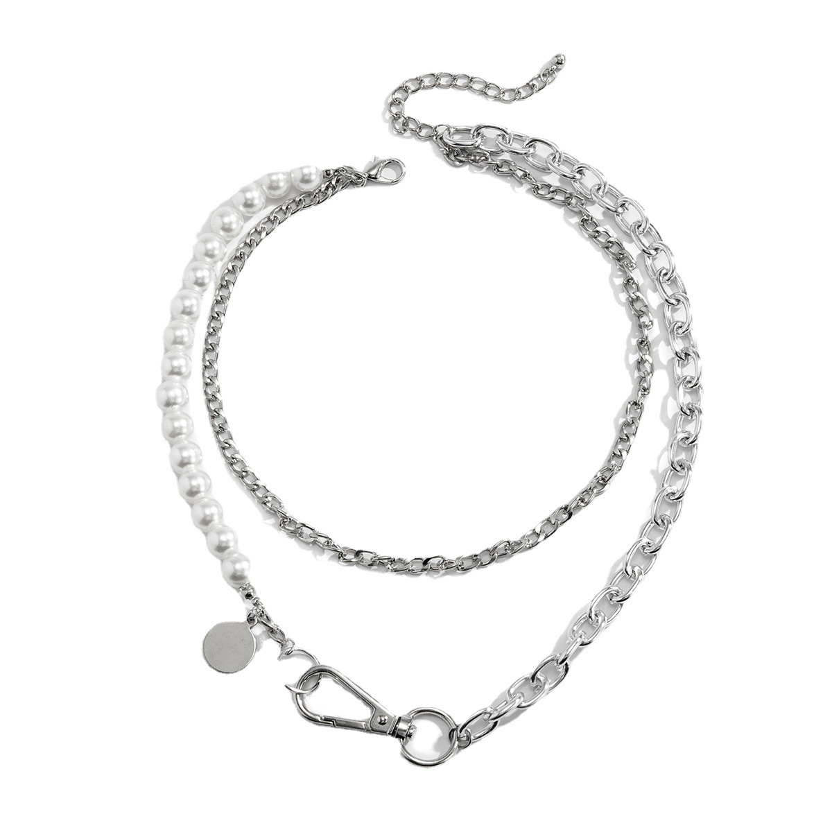 New Korean Fashion Ins Wind Net Red Men's Necklace