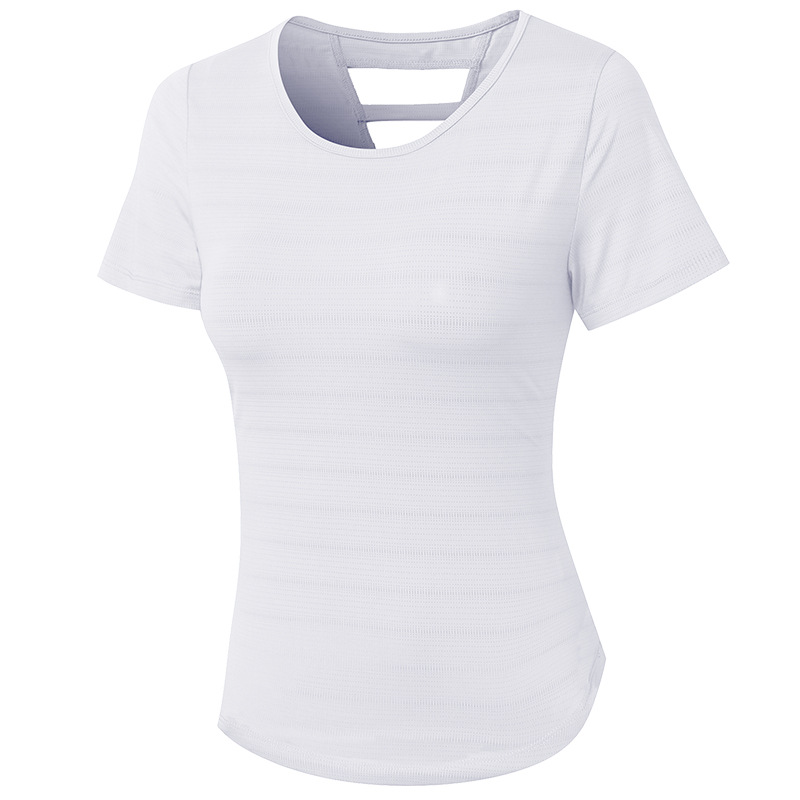 Women's Loose Yoga Clothes With Short Sleeves