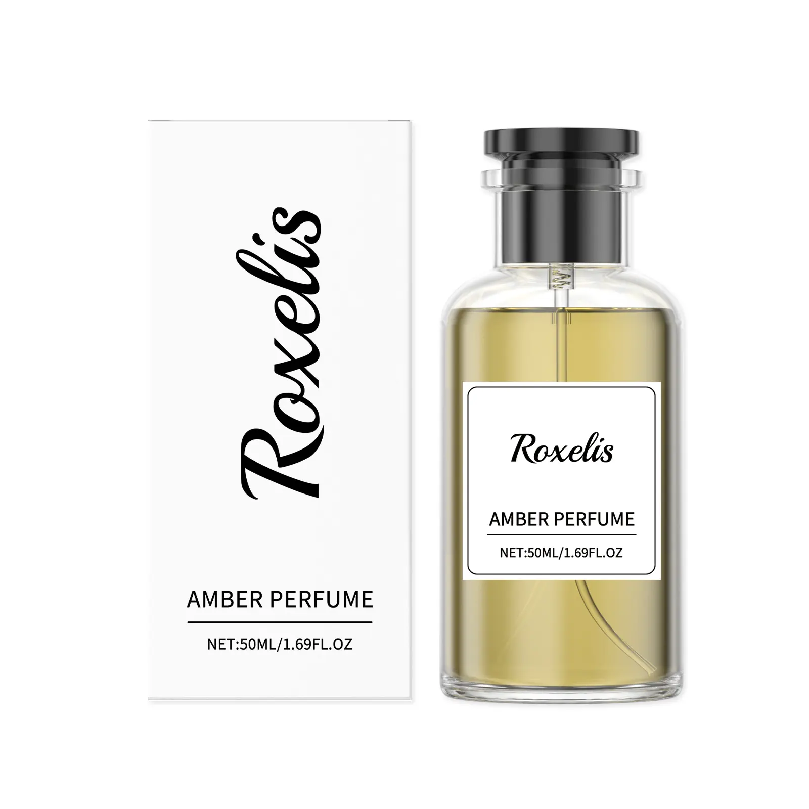 Amber Men Perfume, Woody Fruity Scent Long