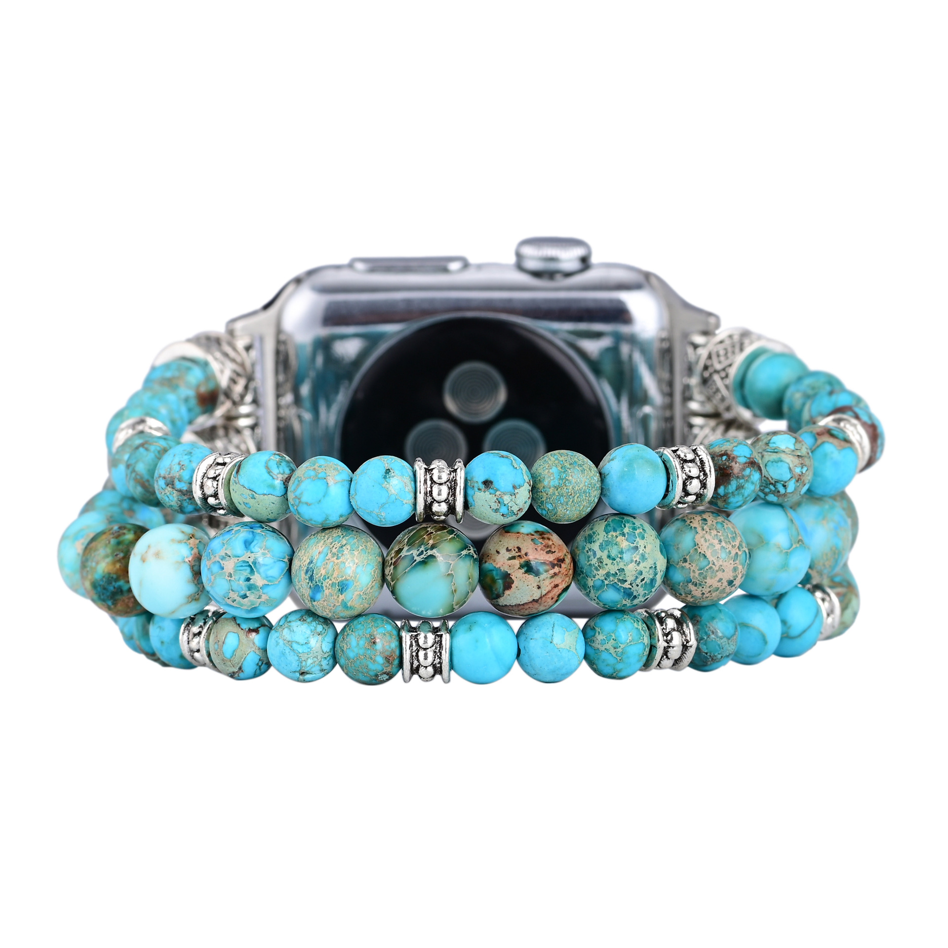 Title 1, Fashionable All-match Turquoise Beaded Watch Band