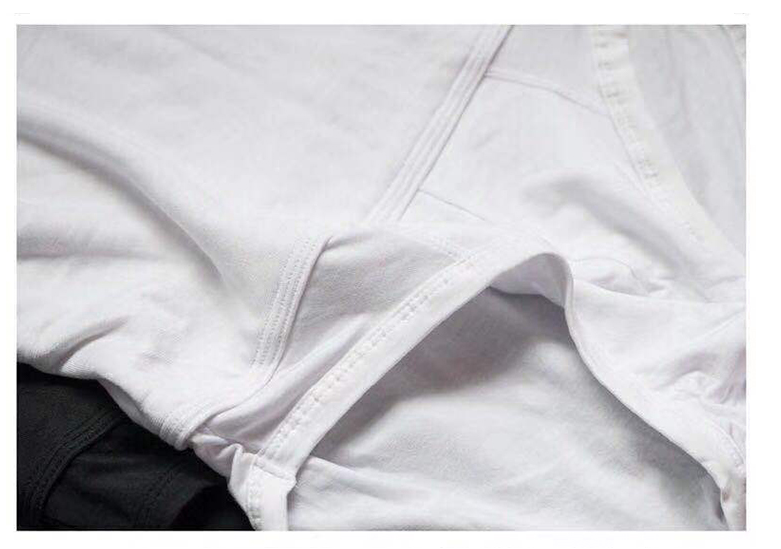Long Men's Triangle Bullets Separate Tight Shorts