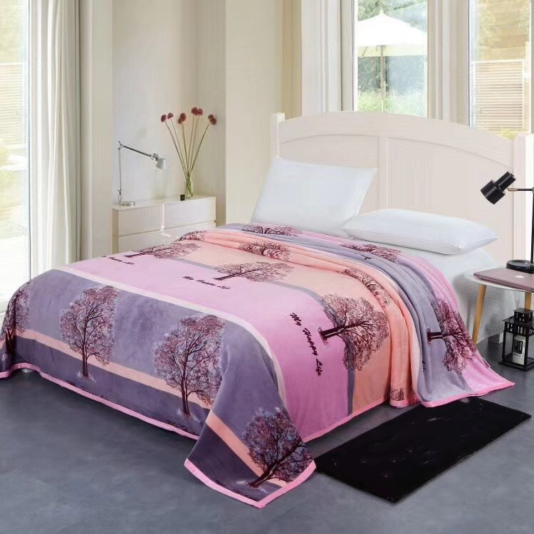 6725b4fe bb55 4d22 98a4 c800170106e5 - Printed Warm Coral Fleece Thickened Blanket