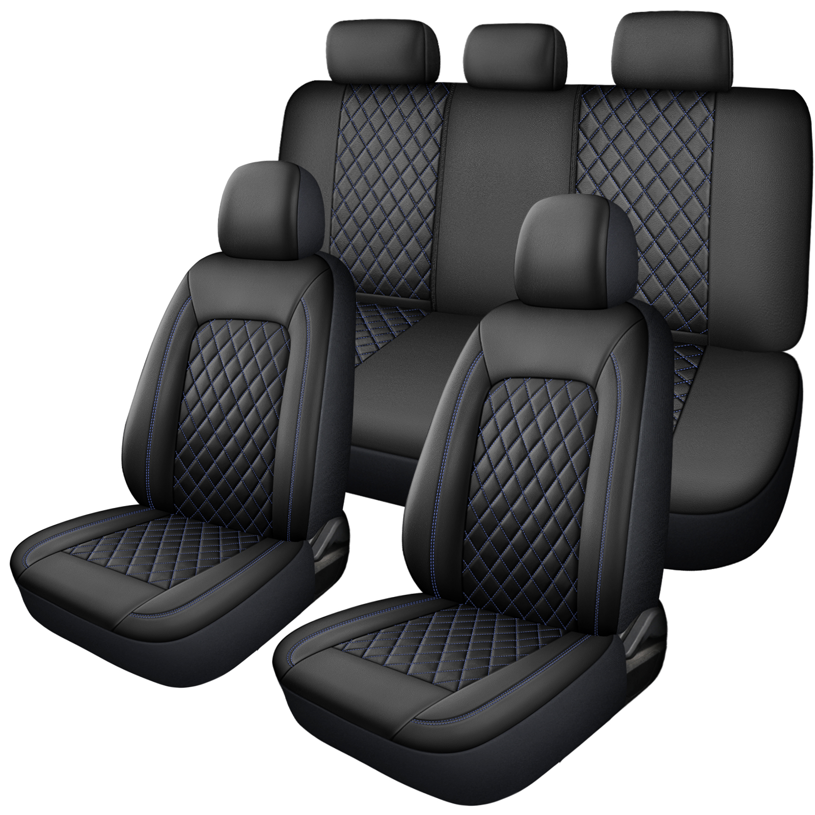 Diamond Grid Car Seat Covers, picture 7 of 7