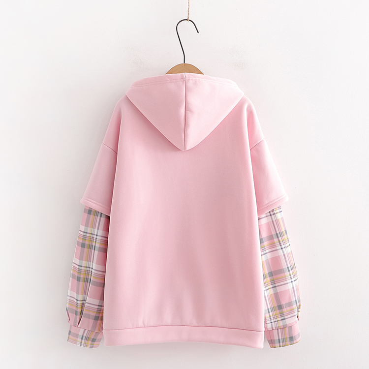 Title 6, Girl student plus velvet padded sweater