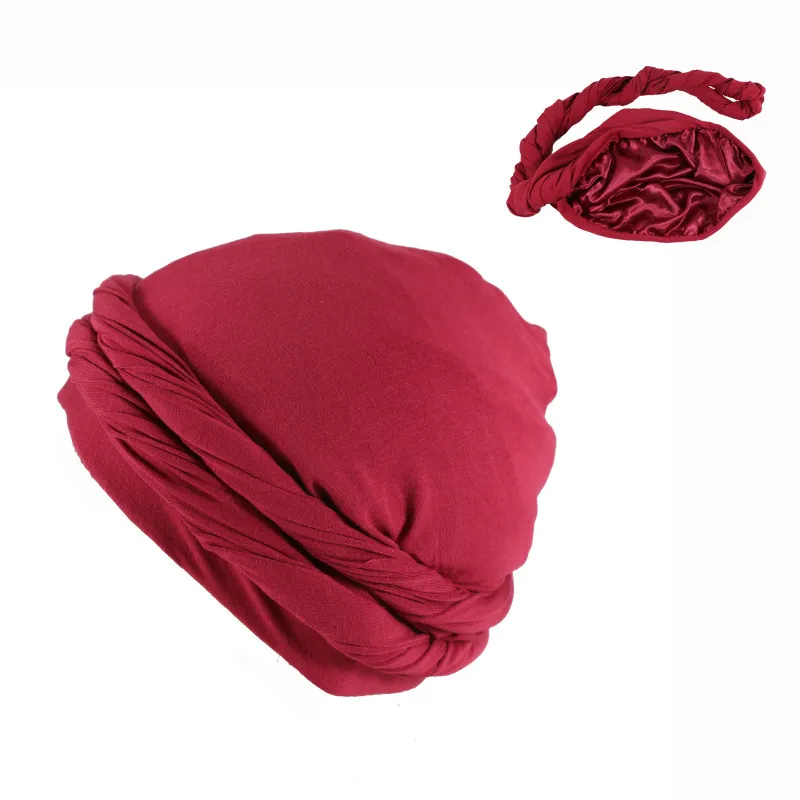 Men's Fashionable New Headband Hat - Wine