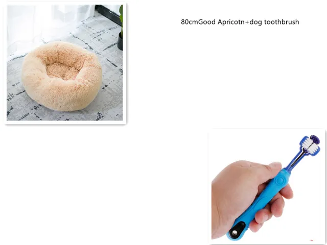 1 random color toothbrush pet plush dog brush in addition to bad breath tartar dental care dog cat cleaning supplies 54Set - Shop at LoveMi