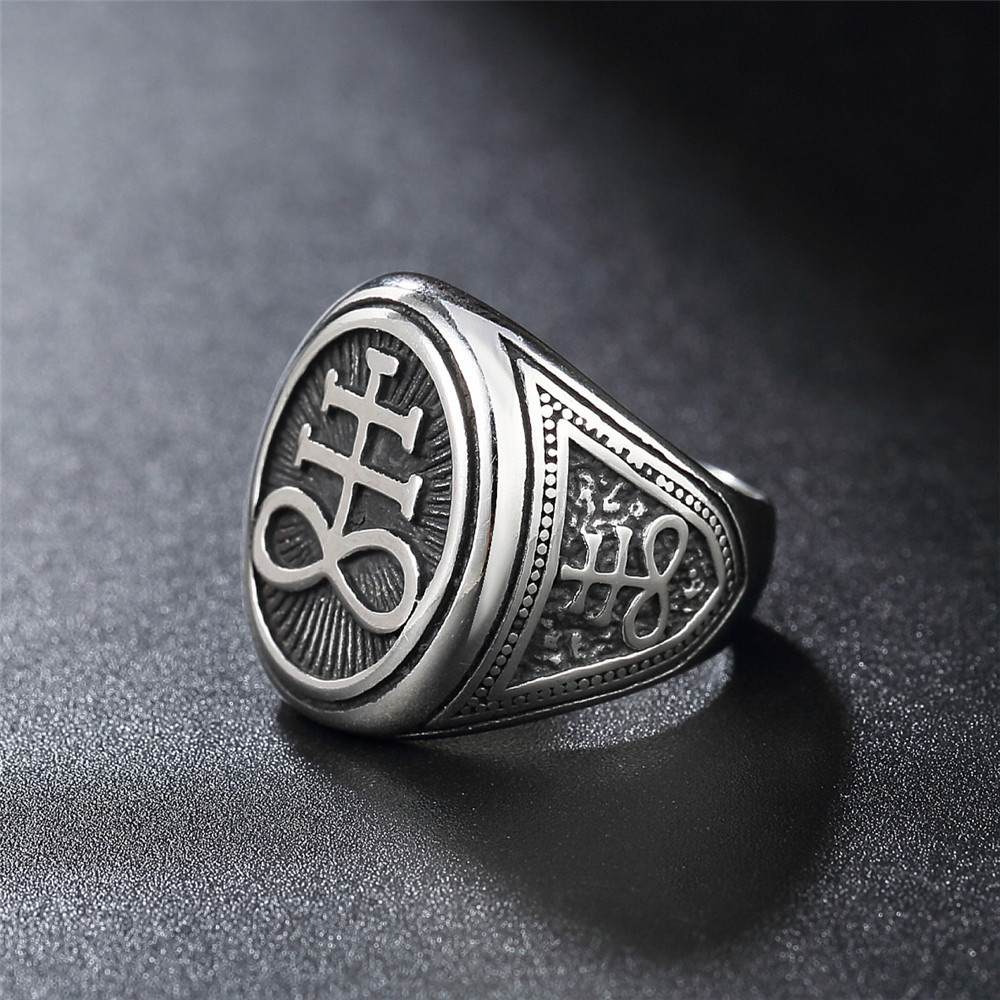 Men's Fashion Titanium Steel Ring