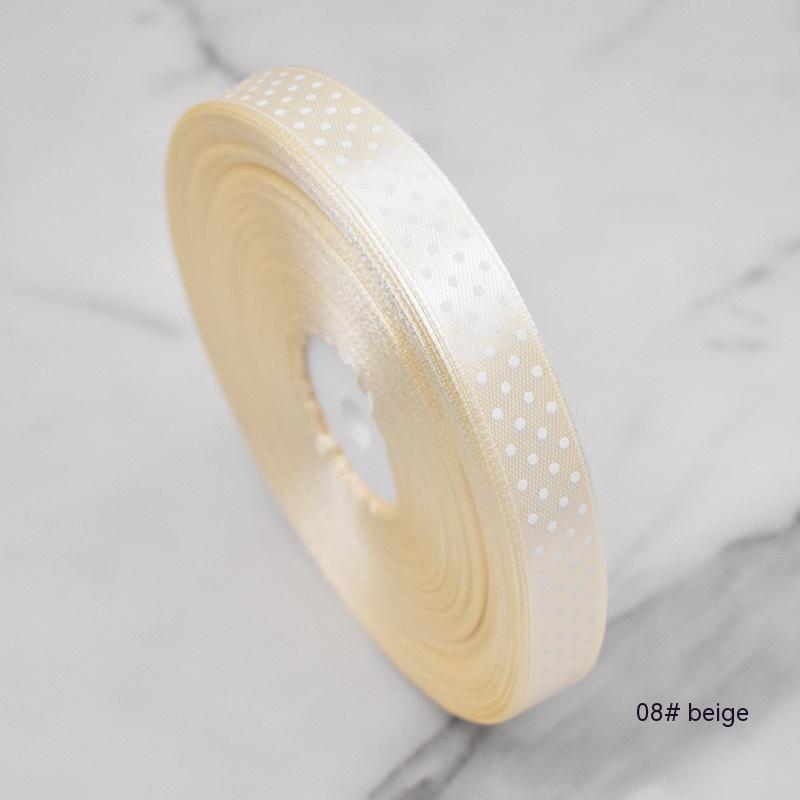 Handmade Bow Polka Dot Ribbon — foto 7