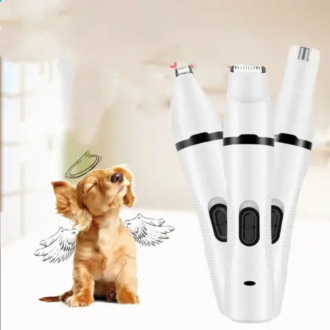 Multifunctional Pet Shaver Scissors and Nail Polisher