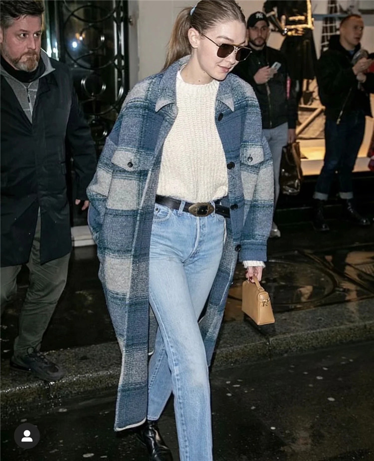 Casual Simple Lengthened Cotton Coat