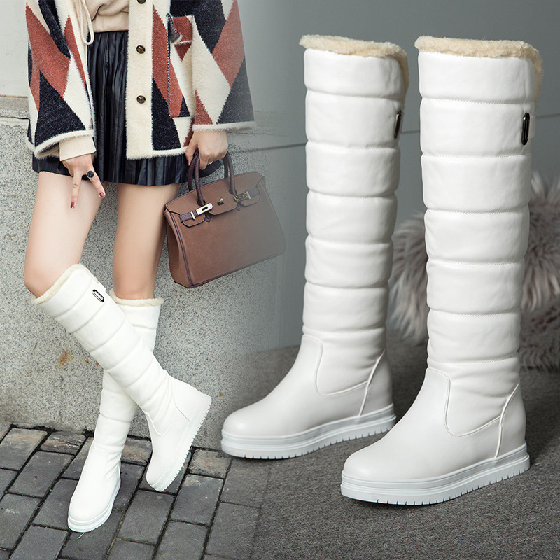 Title 5, Casual leather boots platform platform boots